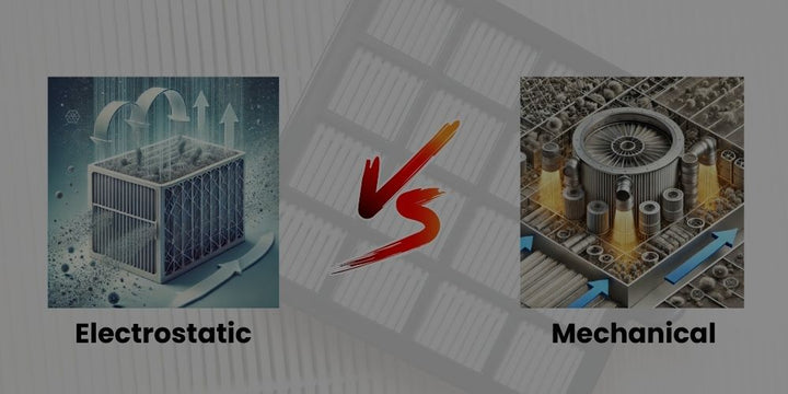 Electrostatic vs. Mechanical Air Filtration Electrostatic vs. Mechanical Air Filtration