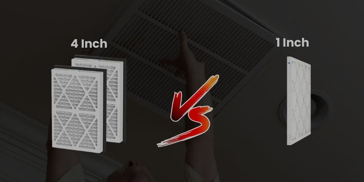 4 Inch vs. 1 Inch HVAC Filters: Which Is Best?