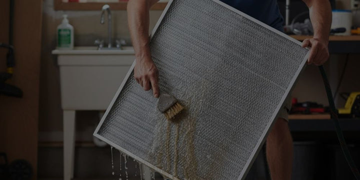 How To Clean A Washable HVAC Air Filter